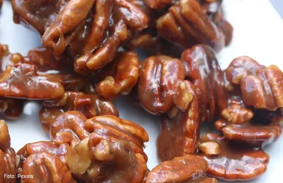 Receta de Nueces Garapiñadas